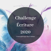 Challenge Écriture 2020, c'est parti!